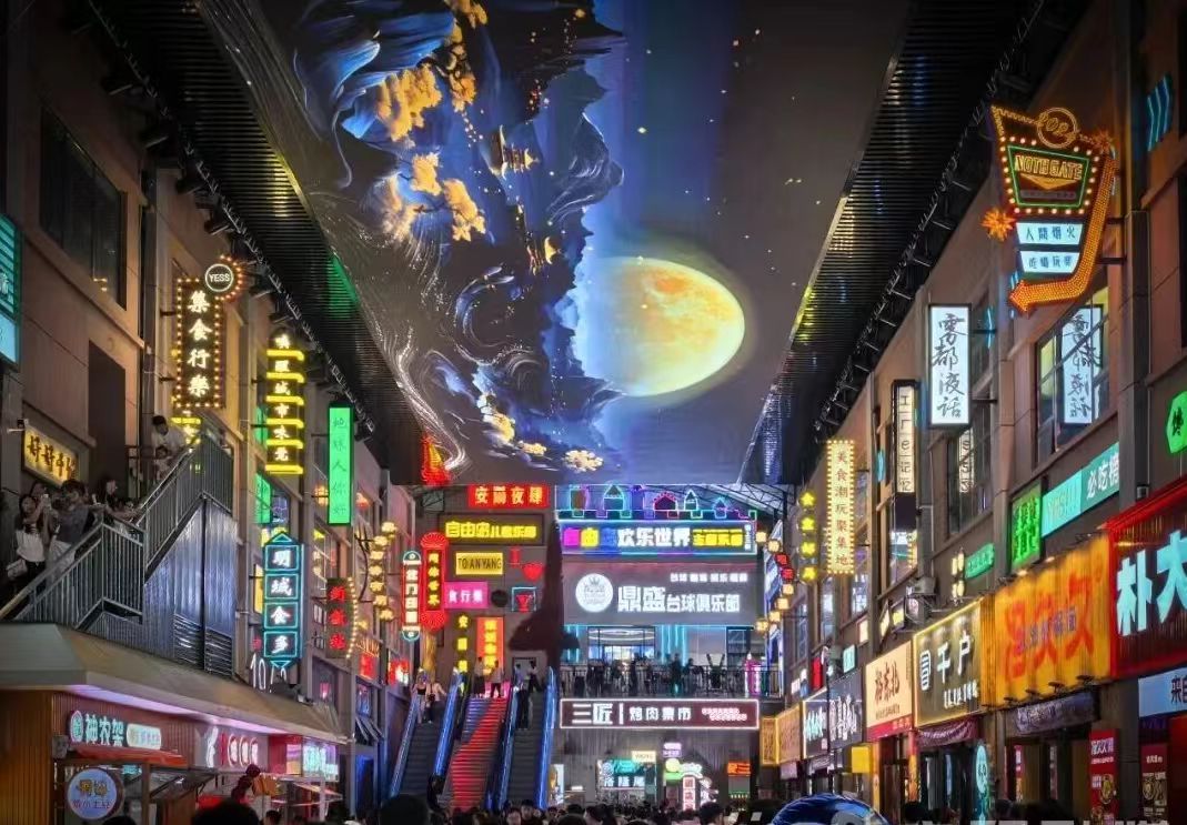 甲骨文夜市- 老家河南网